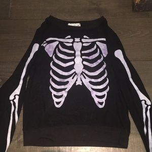 WILDFOX skeleton shirt